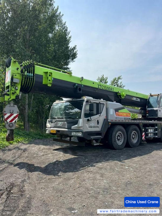 Buy Zoomlion 100A7 Used Crane Buy Zoomlion 100A7 Used Crane